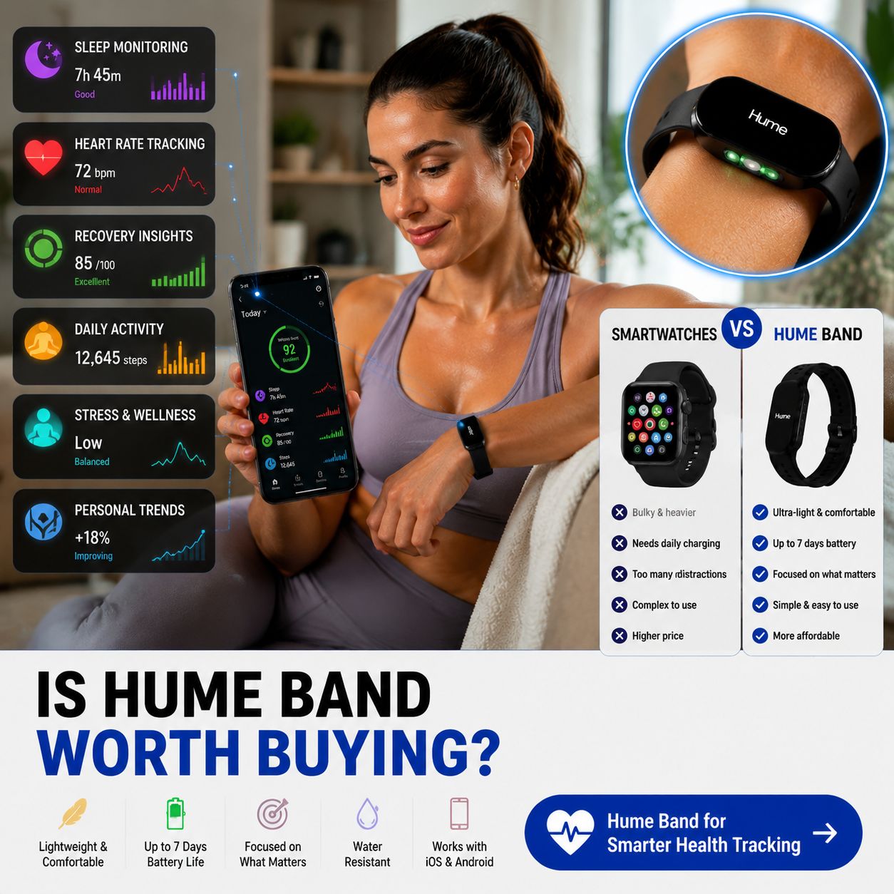 Hume Band the Best Wearable Device - 2