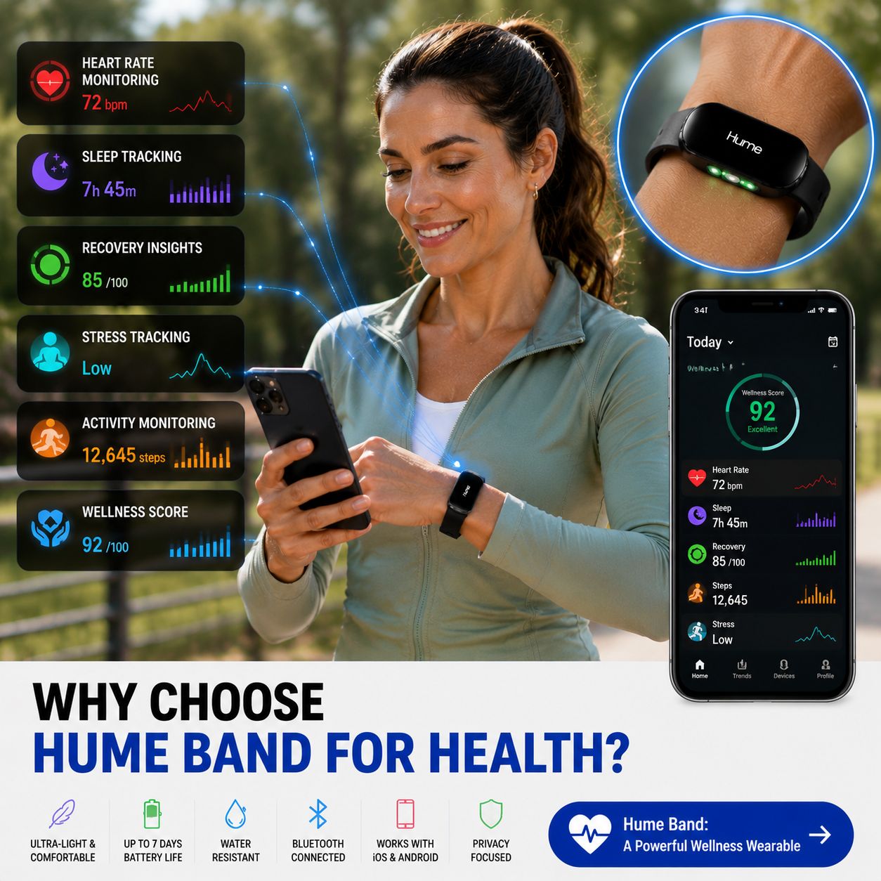 Hume Band the Best Wearable Device - 3