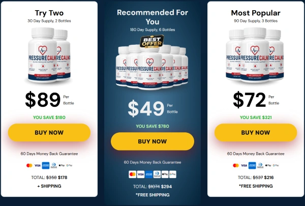 PressureCalmX Price