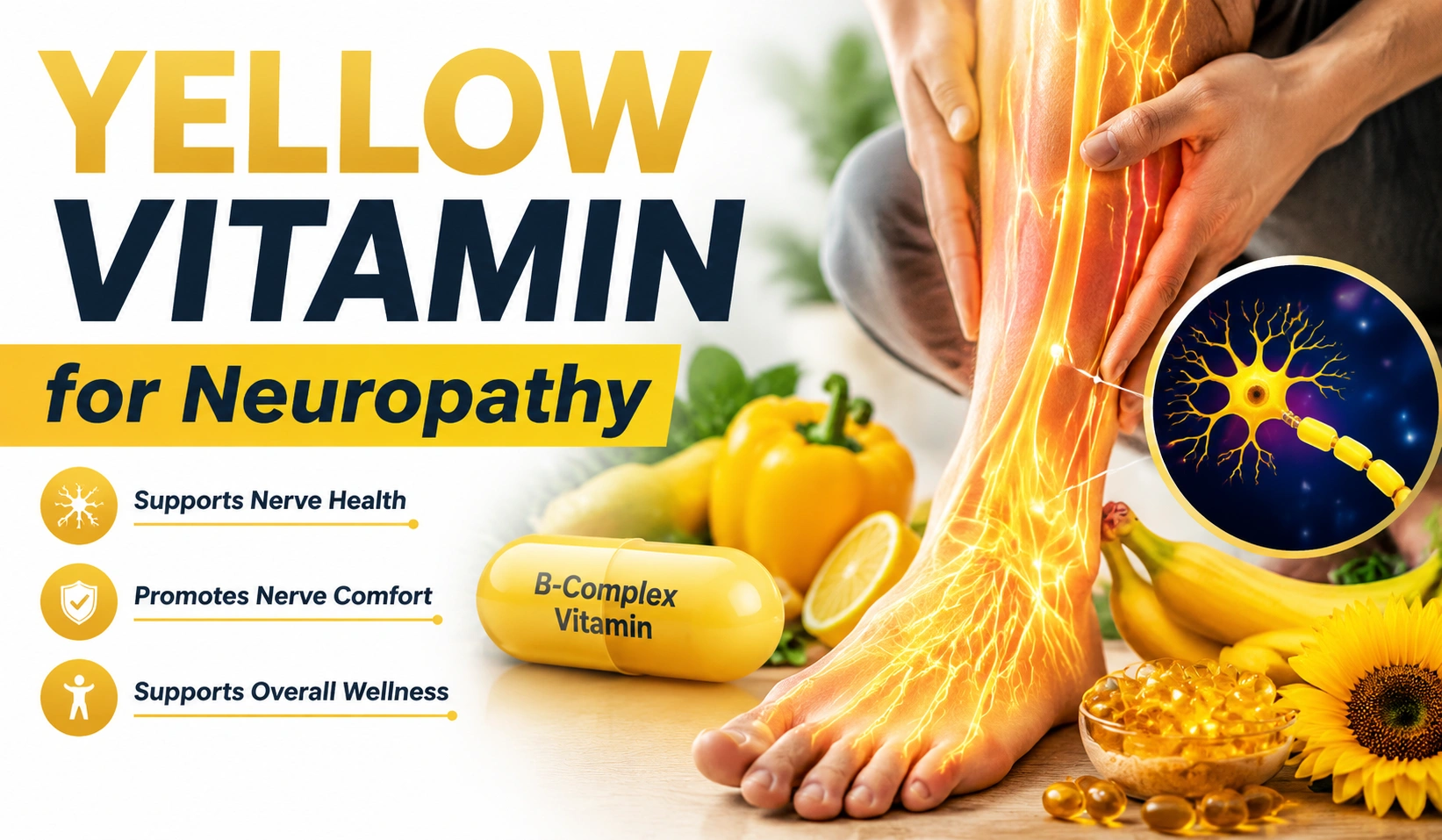 Yellow Vitamin for Neuropathy