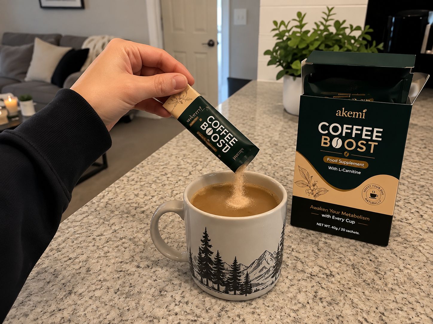 Akemi Coffee Boost - Use