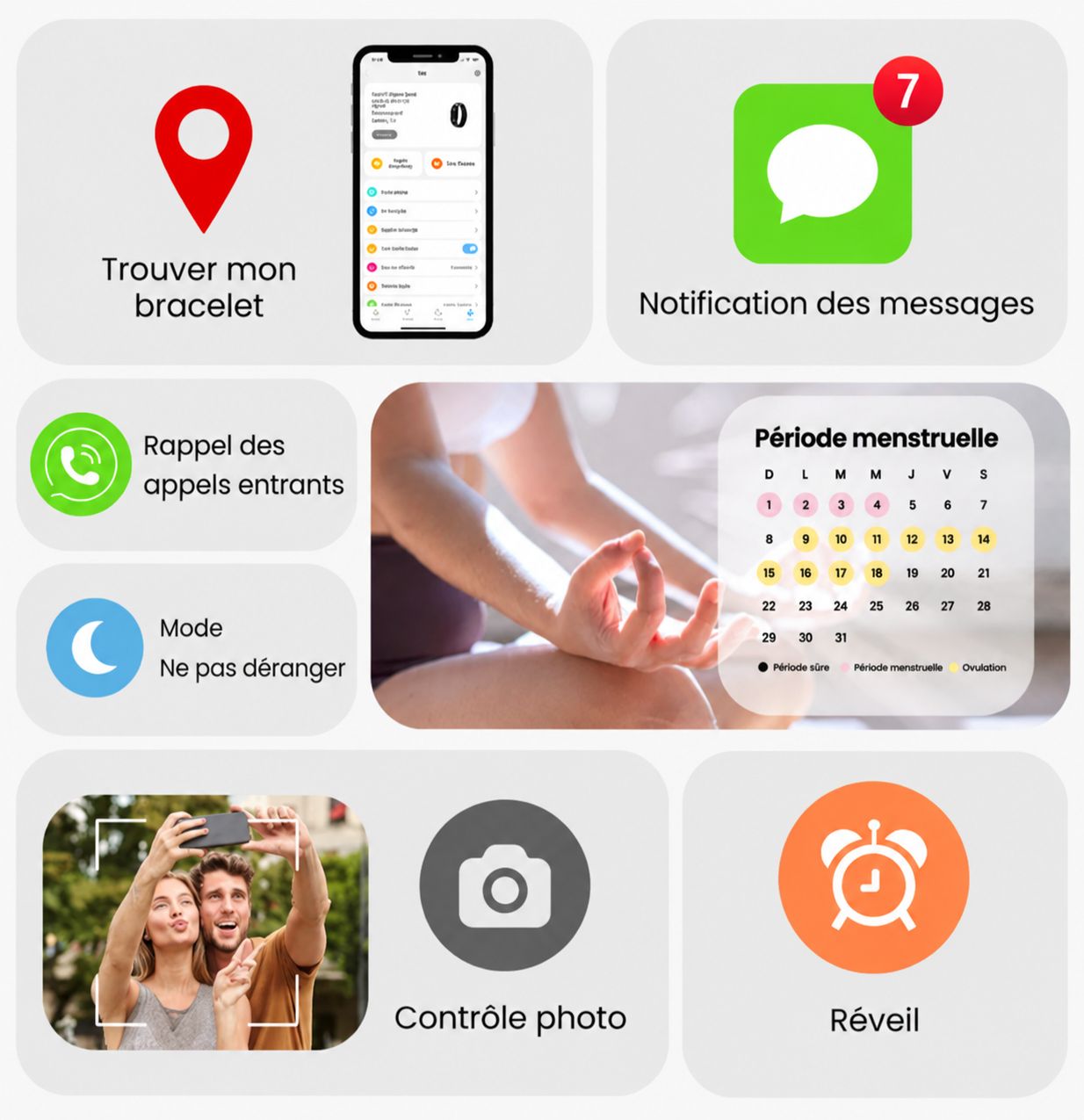 Avantages Herz P1 Smart Band.