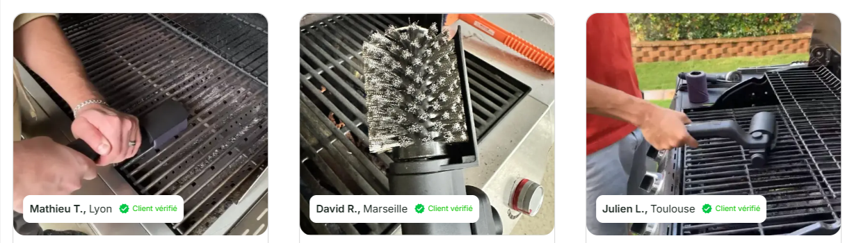 Avis des clients sur Grill Sync Electric Brush