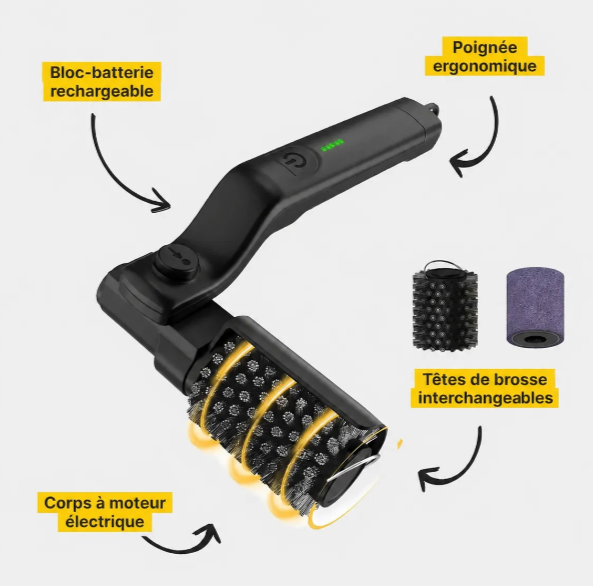 Caractéristiques de Grill Sync Electric Brush