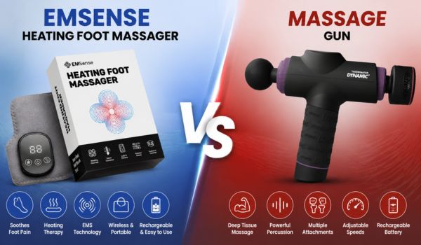 Emsense Massager Vs Massage Gun