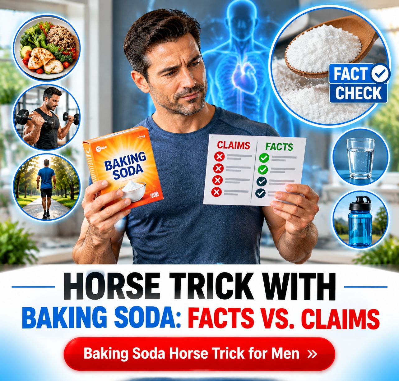 Horse Trick With Baking Soda for Men - 2