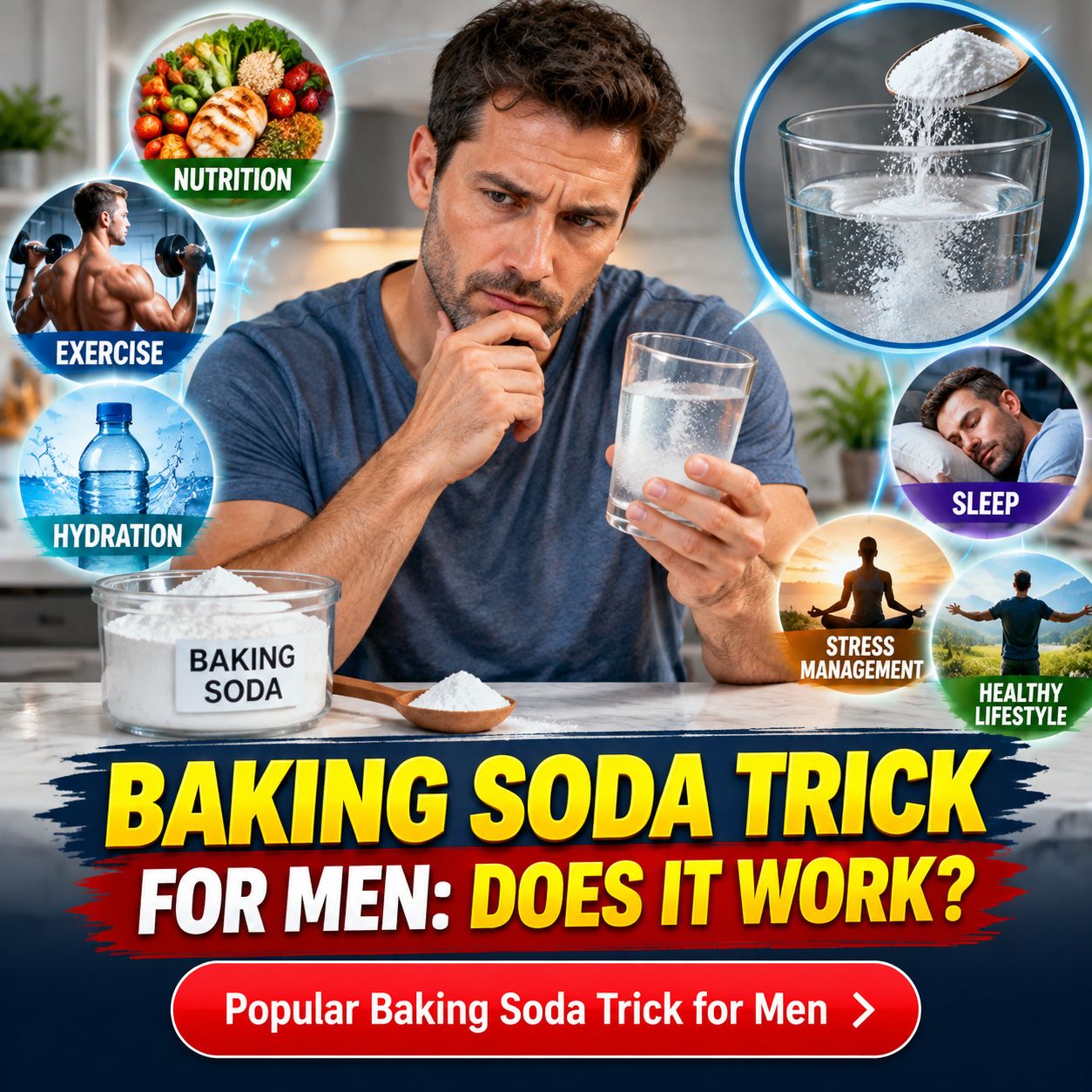 Horse Trick With Baking Soda for Men - 3