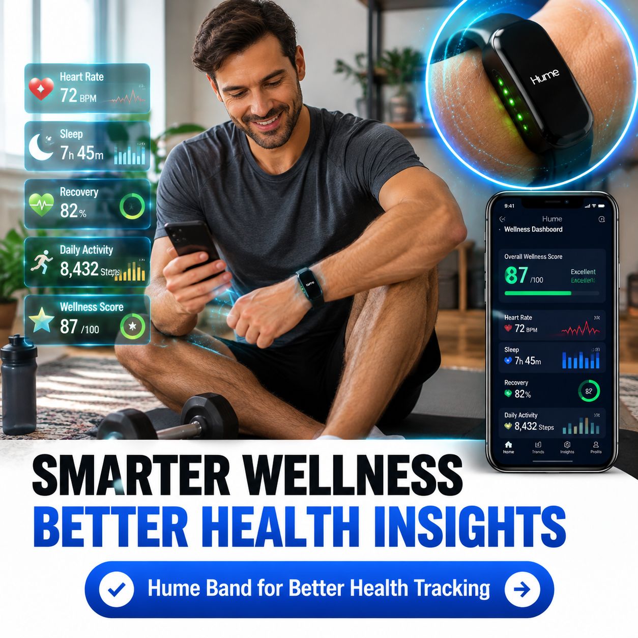 Hume Band Good for Health-Conscious Users - 2