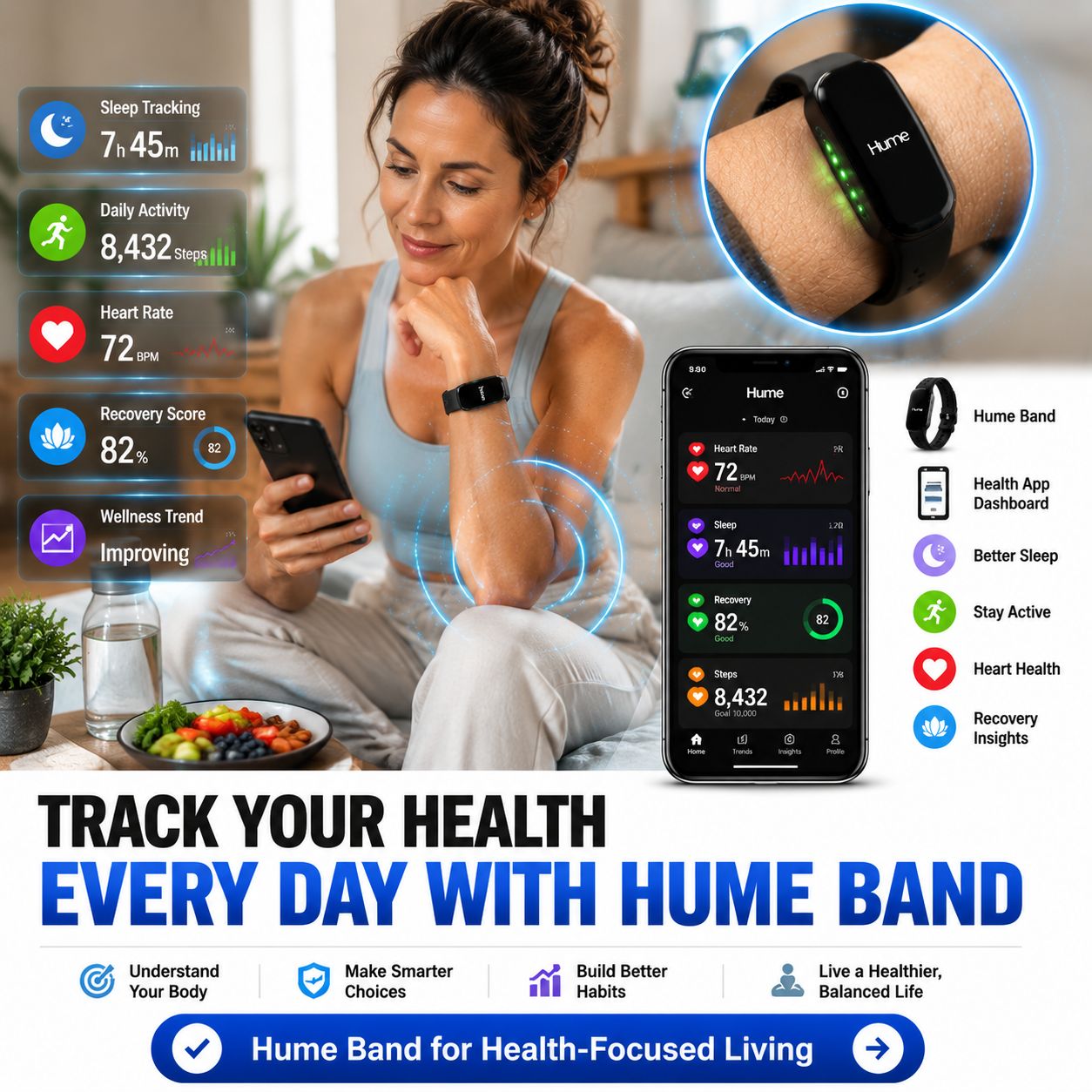 Hume Band Good for Health-Conscious Users - 4