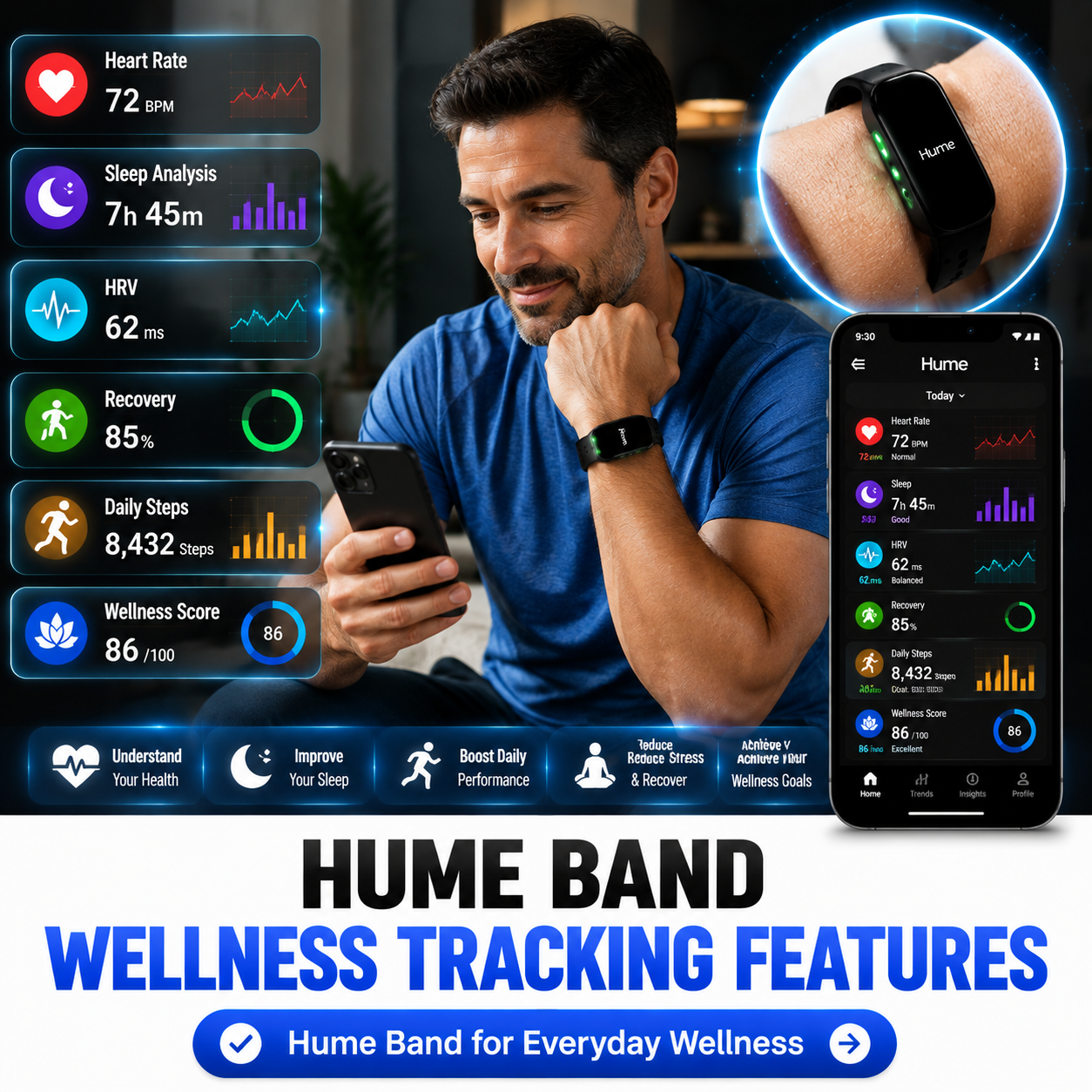 Hume Band Good for Monitoring Wellness - 4