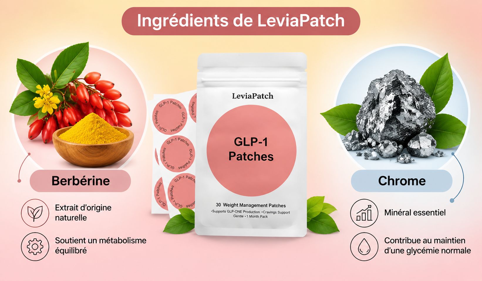 Ingrédients de LeviaPatch