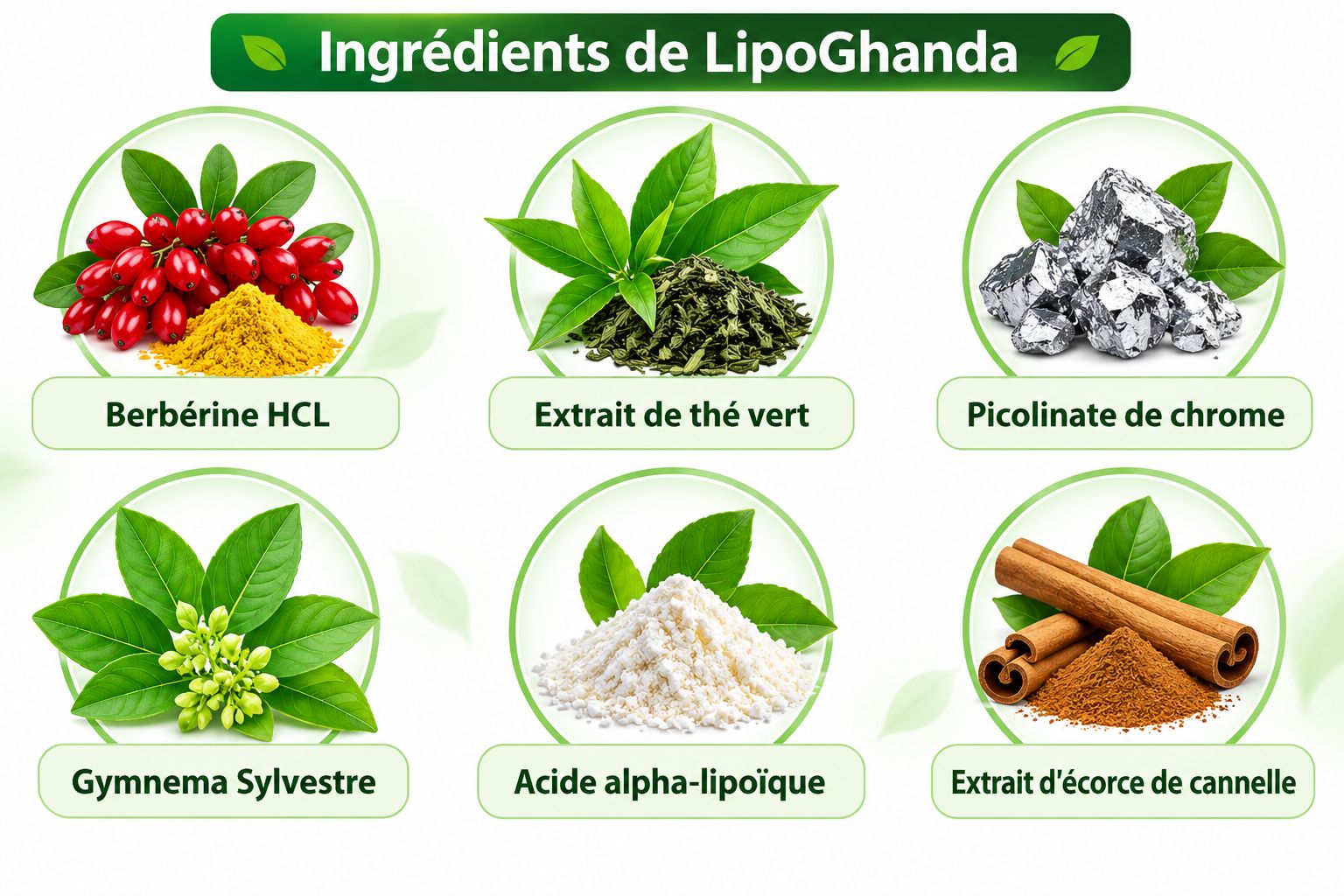 Ingrédients de LipoGhanda