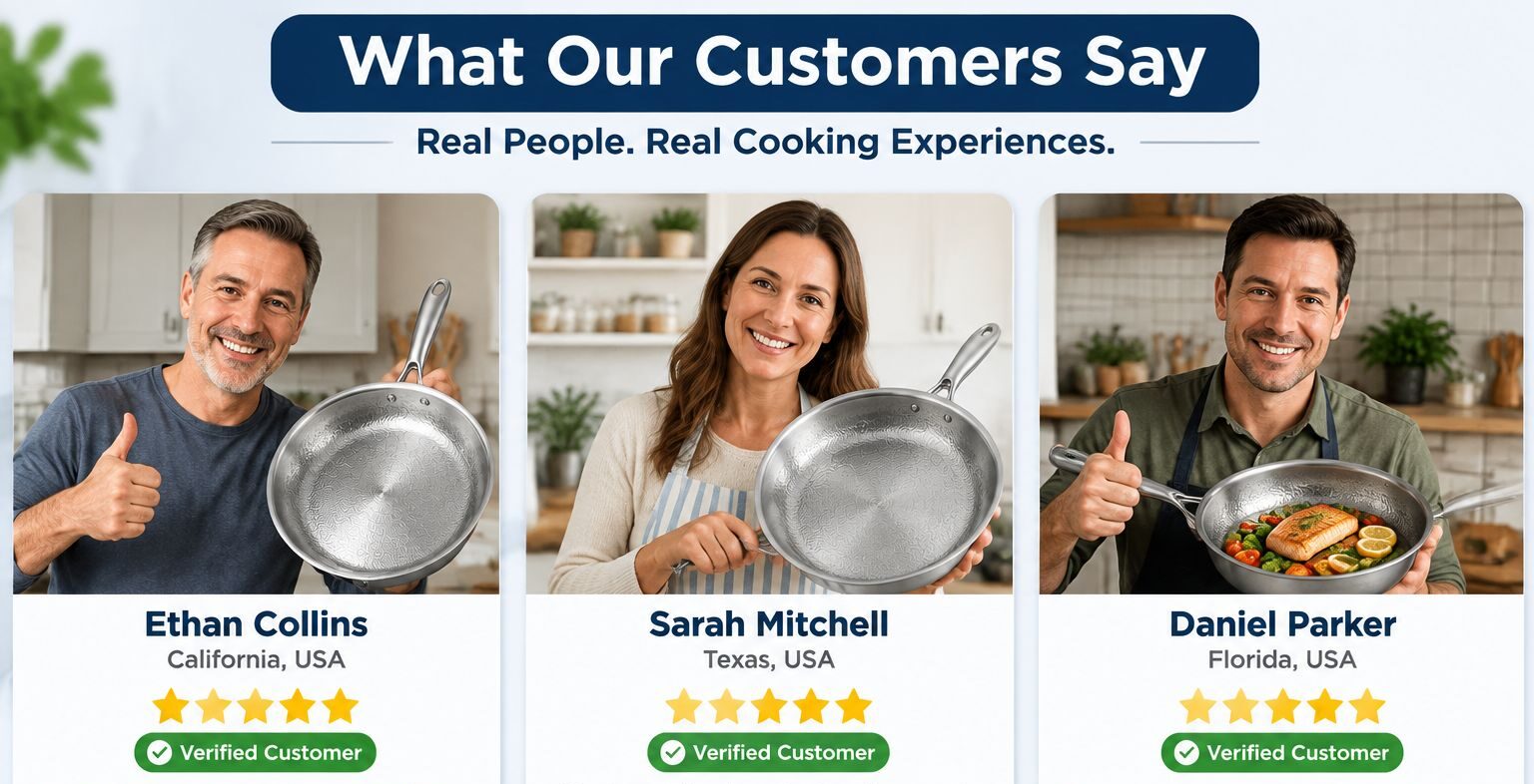 Joyhnny Titanium Pro Pan - Customer Reviews