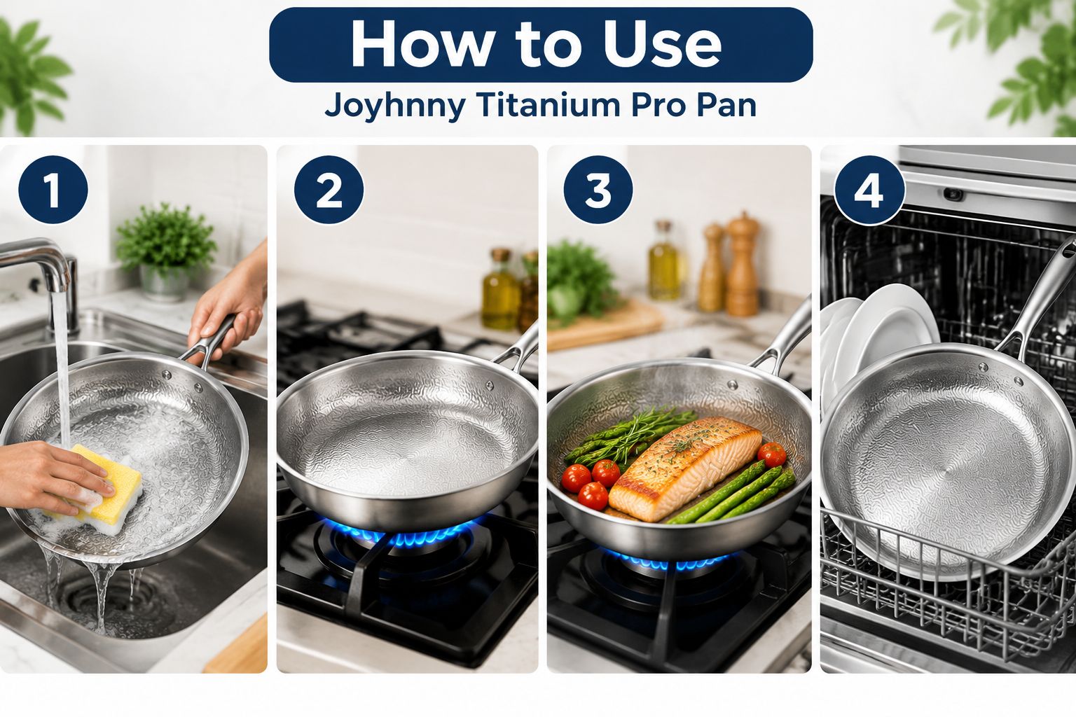 Joyhnny Titanium Pro Pan - Use