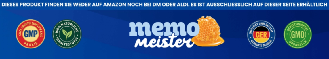 MemoMeister Certifications