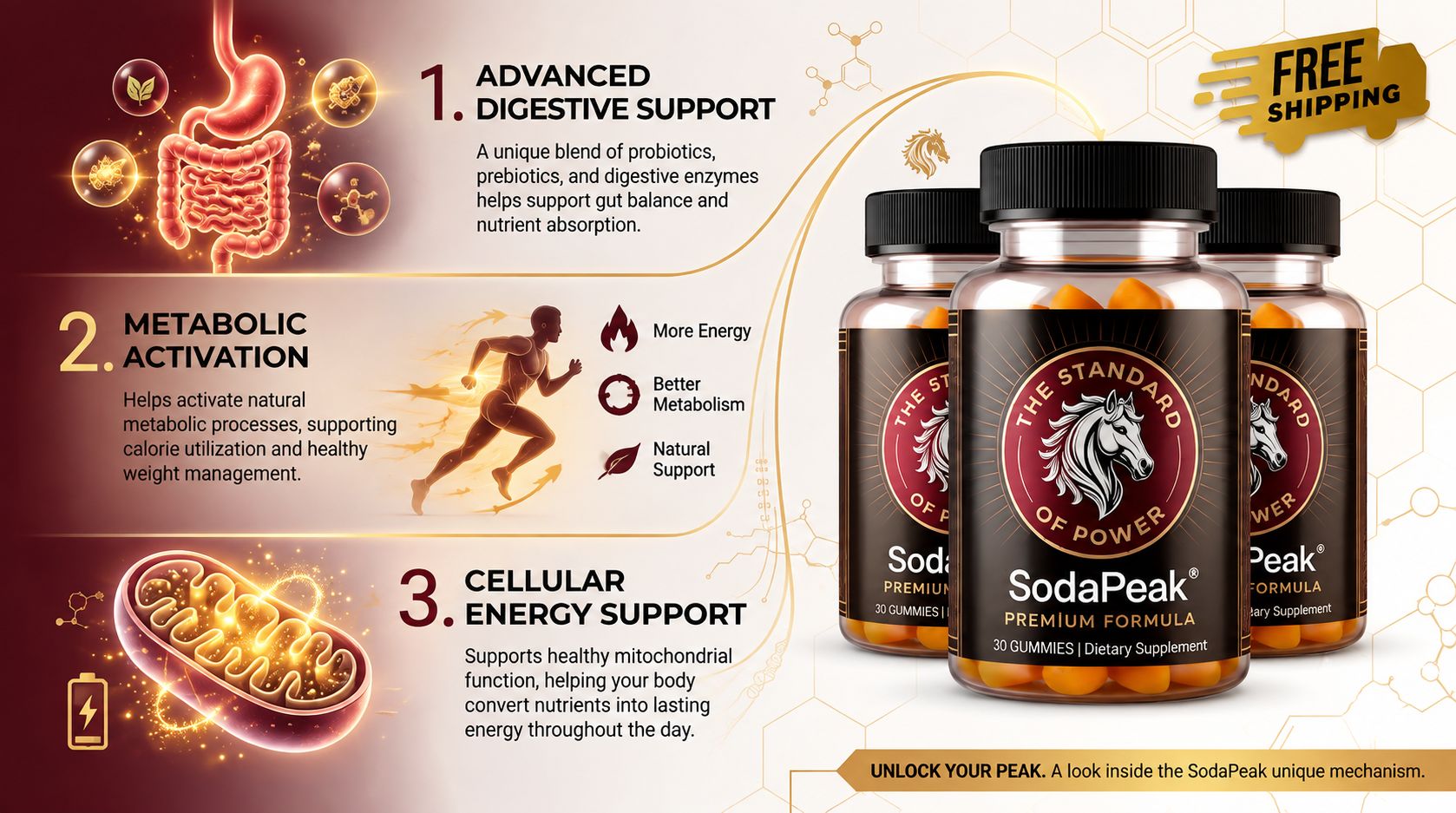 SodaPeak Benefites