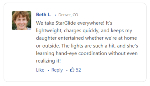 StarGlide Fly Ball Customer Reviews