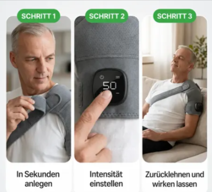 Vital Shoulder Massager - Wie wird angewendet