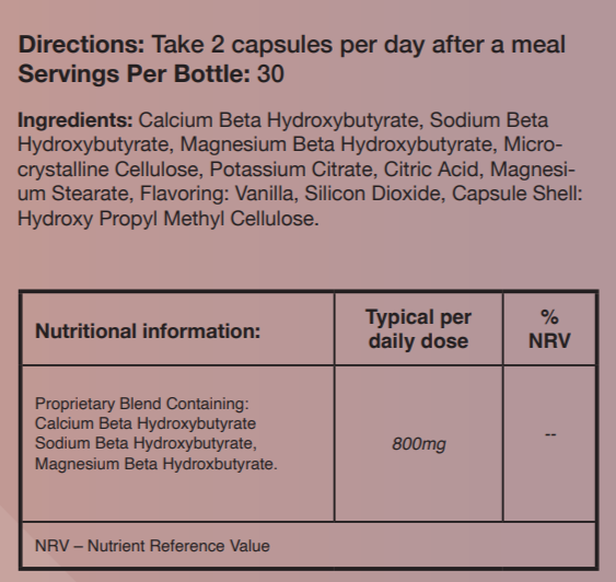 NexaSlim SUpplement Fcats