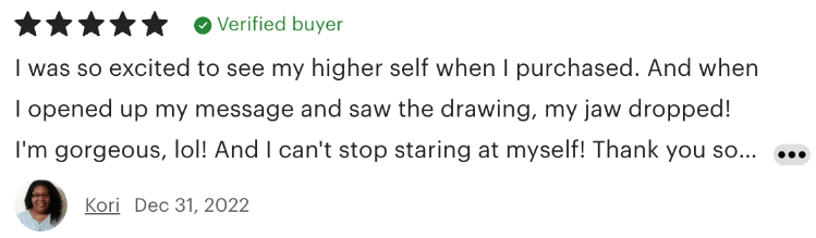 Higher Self Sketch Customer Reviews