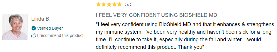 BioShield MD Customer Reviews