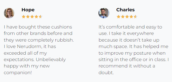 Nerudorm Customer Reviews