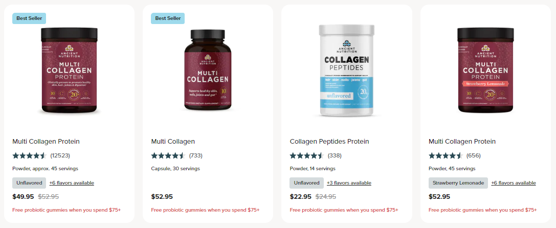 Ancient Nutrition Collagen Where to Buy