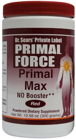 Primal Max Red male health supplement single bottle