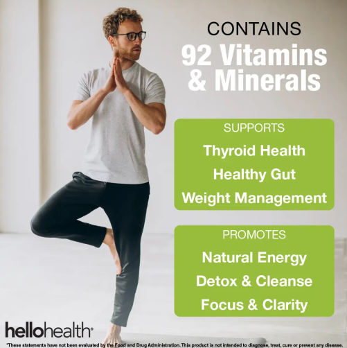 Hello Health Organic Sea Moss Ingredients