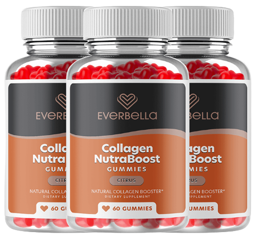 Collagen NutraBoost Gummies Three Bottle