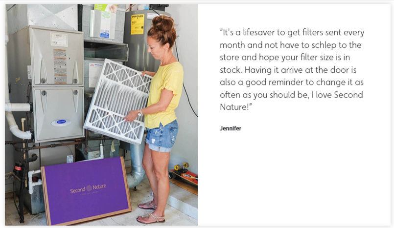 Second Nature Air Filter Customer Reviews