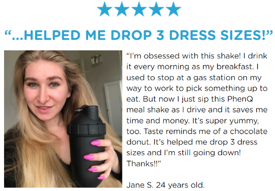 PhenQ Meal Shake Customer Reviews