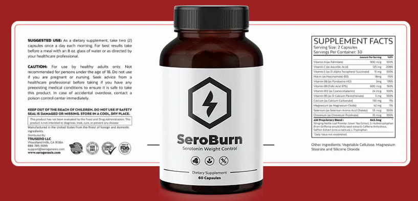 SeroBurn Ingredients