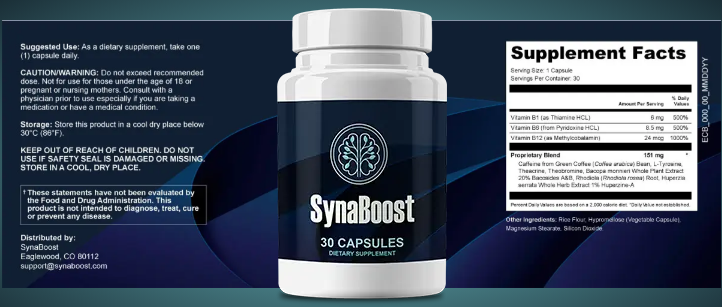 SynaBoost Ingredients