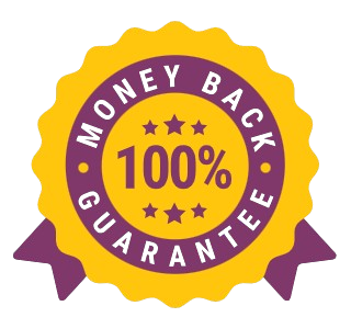 100% money-back guarantee